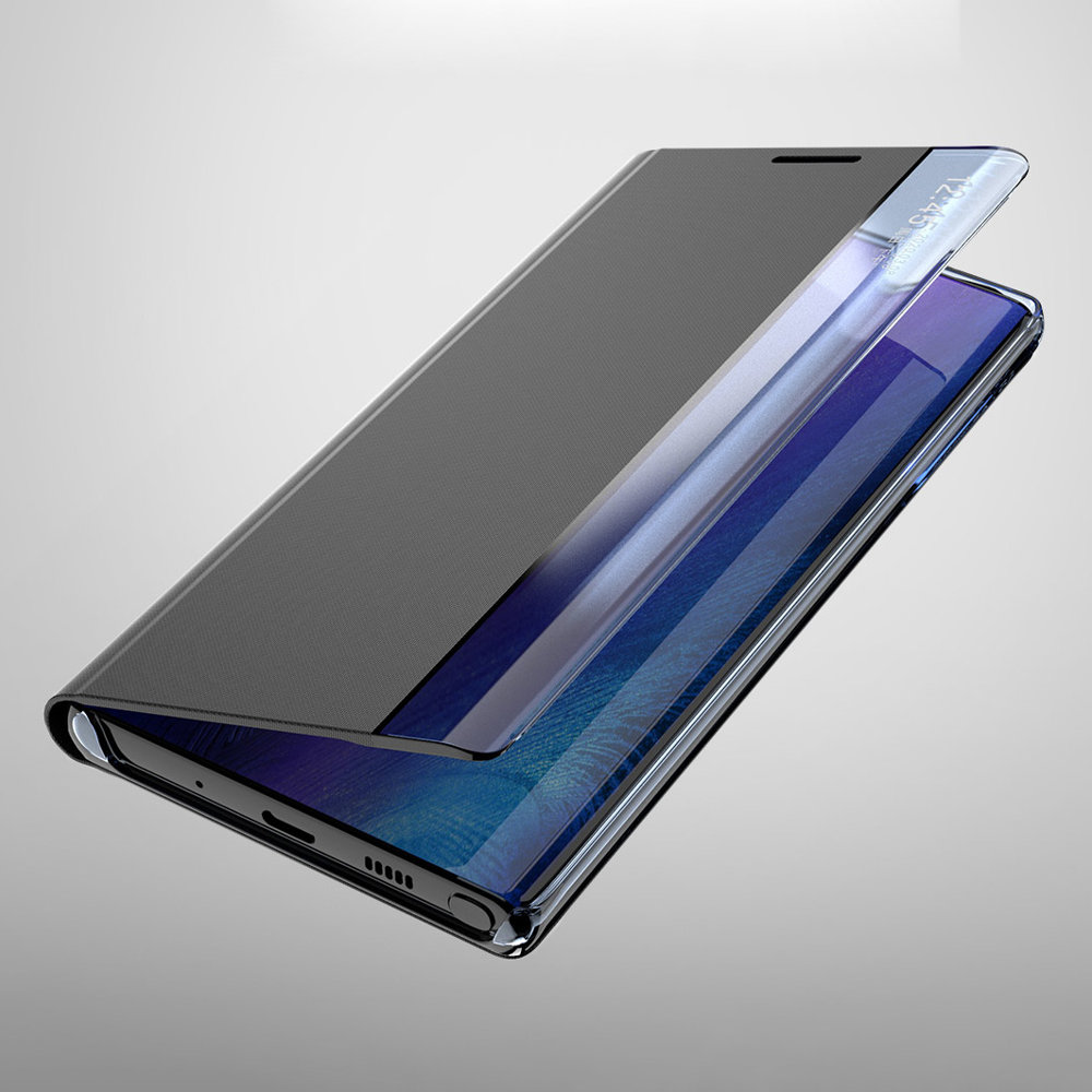 Nyt Sleep Case-cover med standerfunktion til Samsung Galaxy A03s (166.5) blå