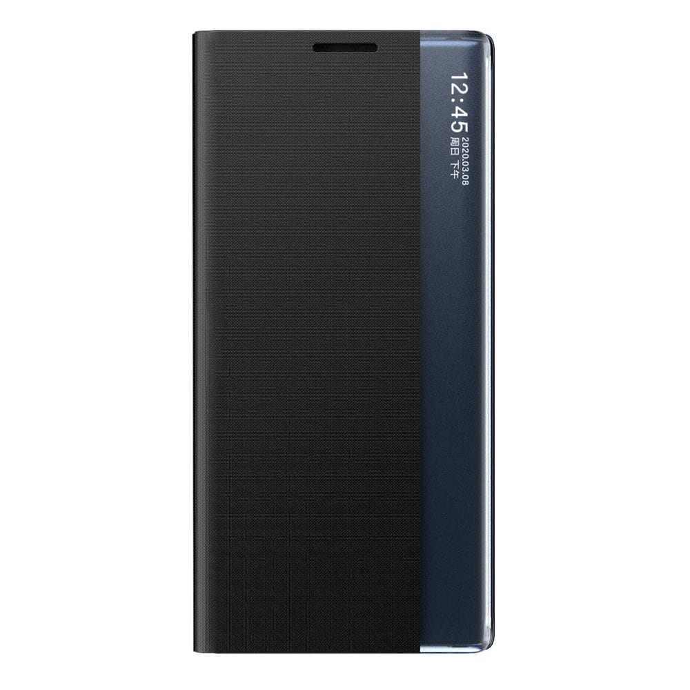 Nyt Sleep Case-cover med standerfunktion til Samsung Galaxy A03s (166.5) sort