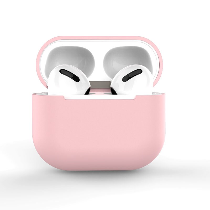 AirPods Pro-etui i blød silikone til høretelefoner Pink (Etui C)