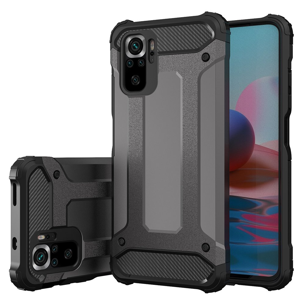 Hybrid Armor taske cover til Xiaomi Redmi Note 11 Pro + 5G / Mi11i / Poco X4 NFC 5G - sort