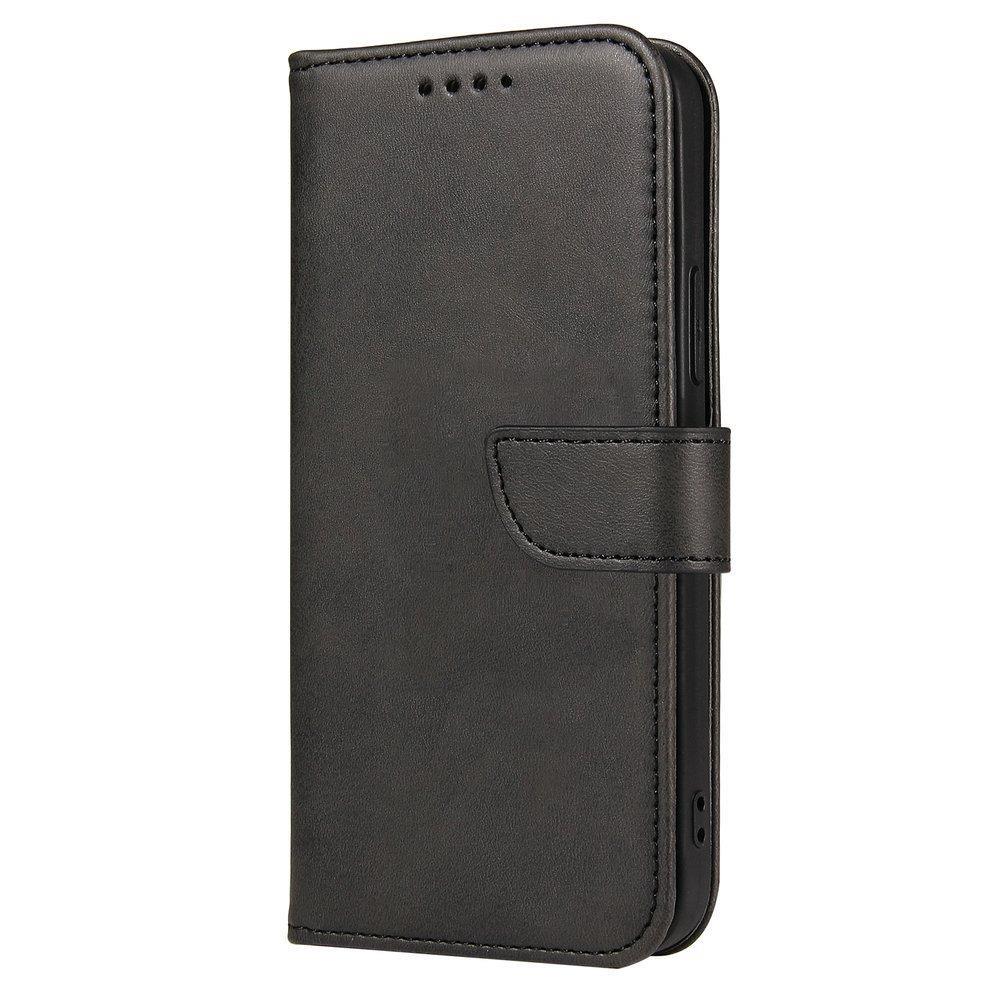 Magnet Etui elegant etui med klap og standerfunktion Honor Magic3 Pro sort
