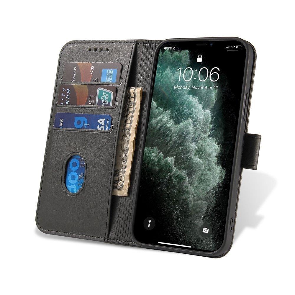 Magnet Etui elegant etui med klap og standerfunktion Honor Magic3 Pro sort