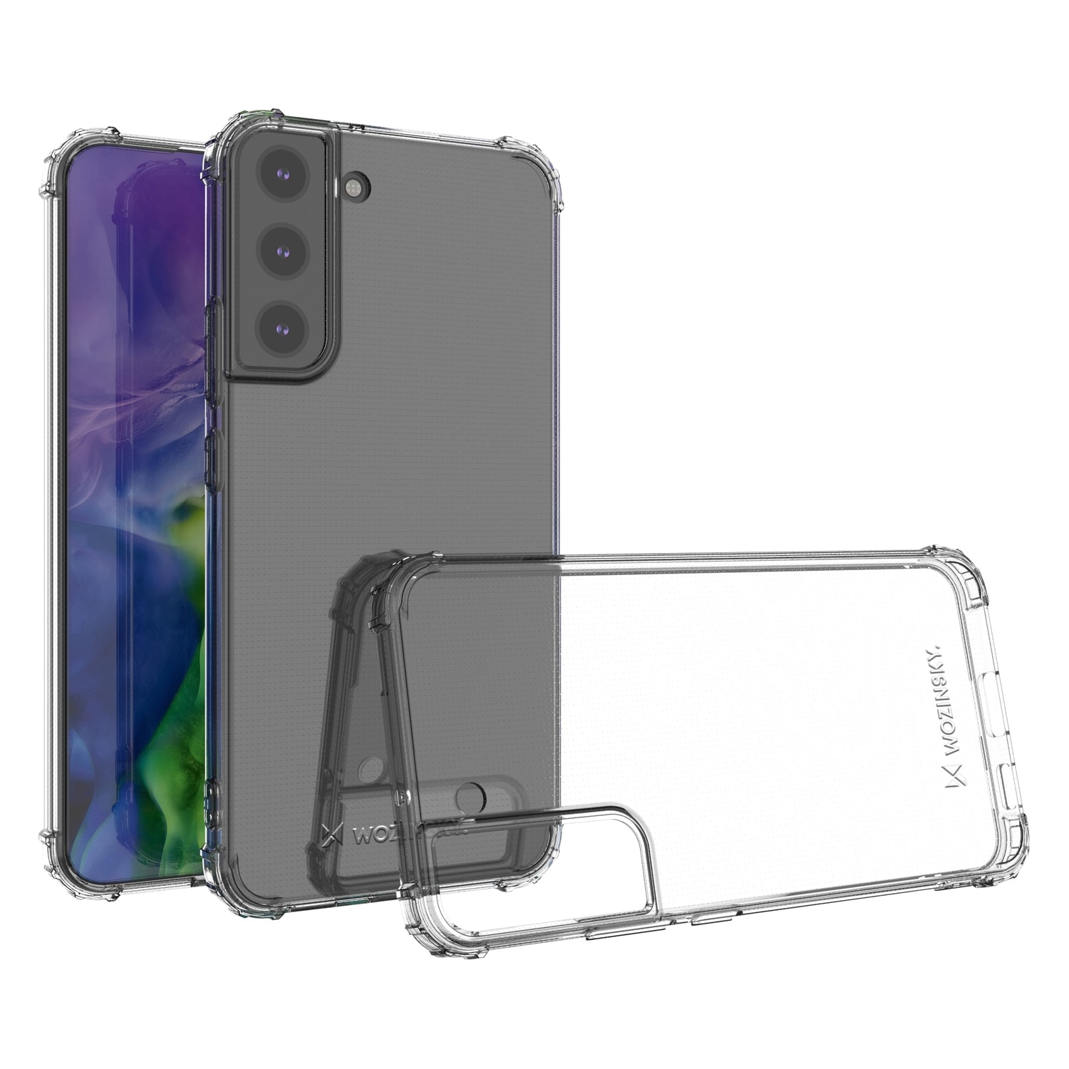 Wozinsky Anti Shock Armored Case til Samsung Galaxy S22 + (S22 Plus) transparent