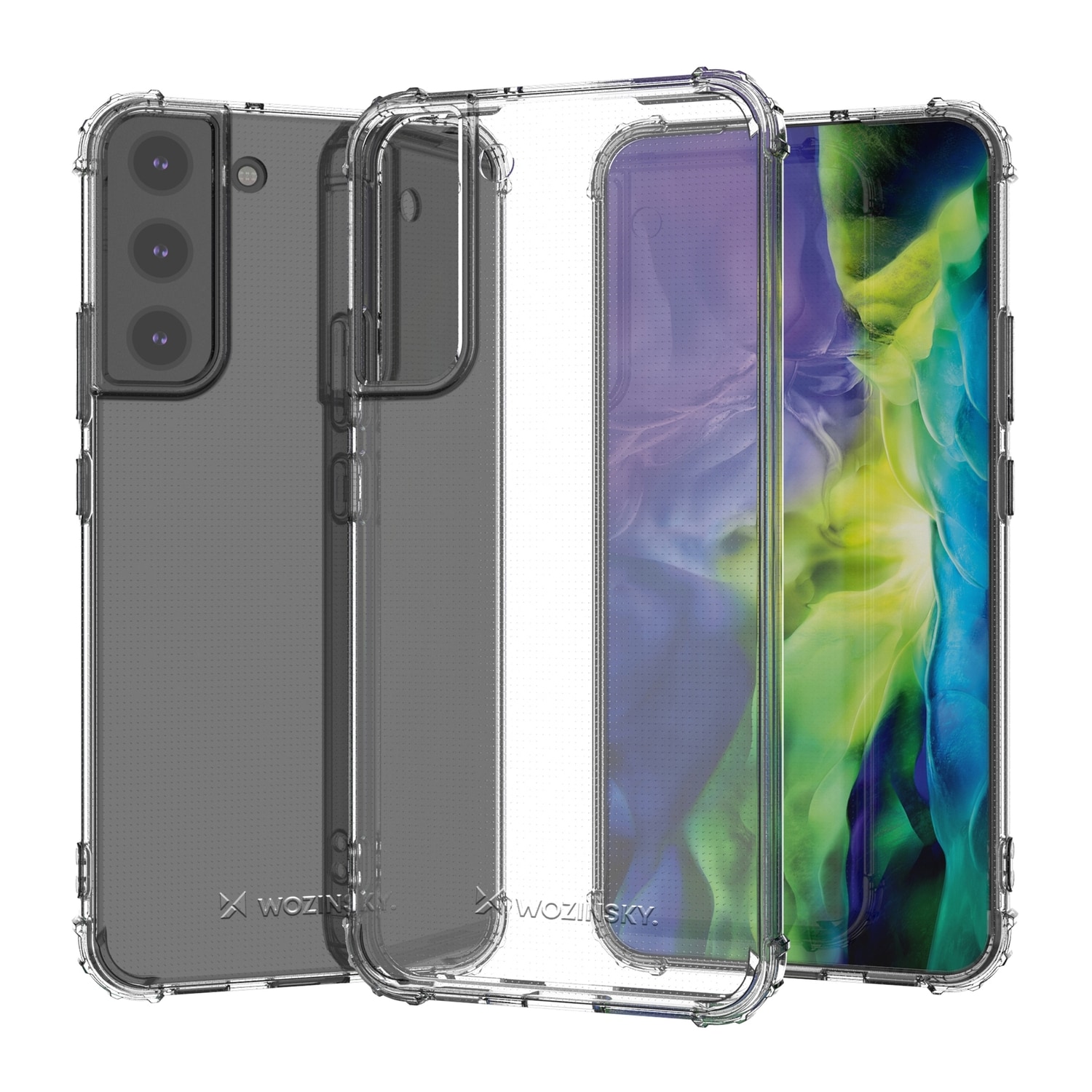 Wozinsky Anti Shock Armored Case til Samsung Galaxy S22 + (S22 Plus) transparent