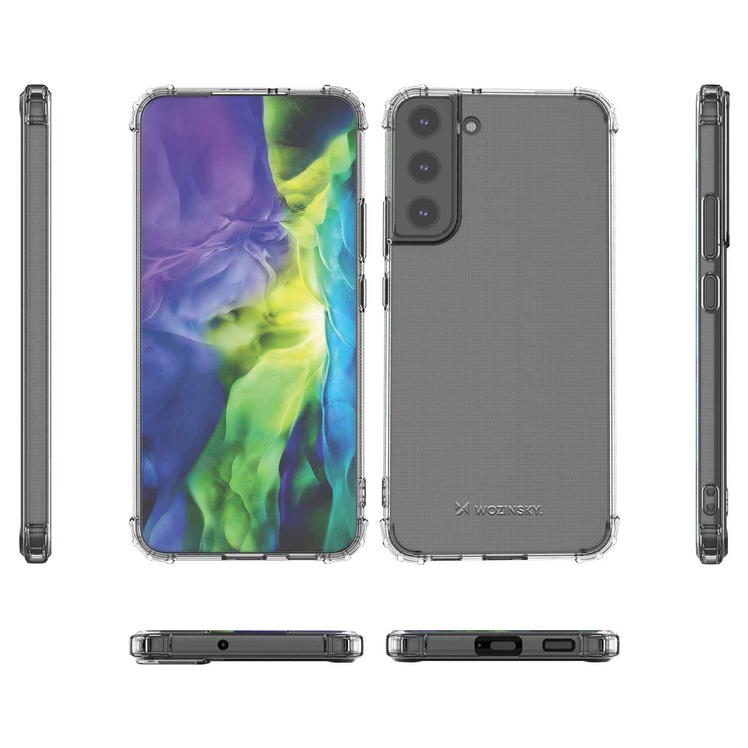 Wozinsky Anti Shock Armored Case til Samsung Galaxy S22 + (S22 Plus) transparent