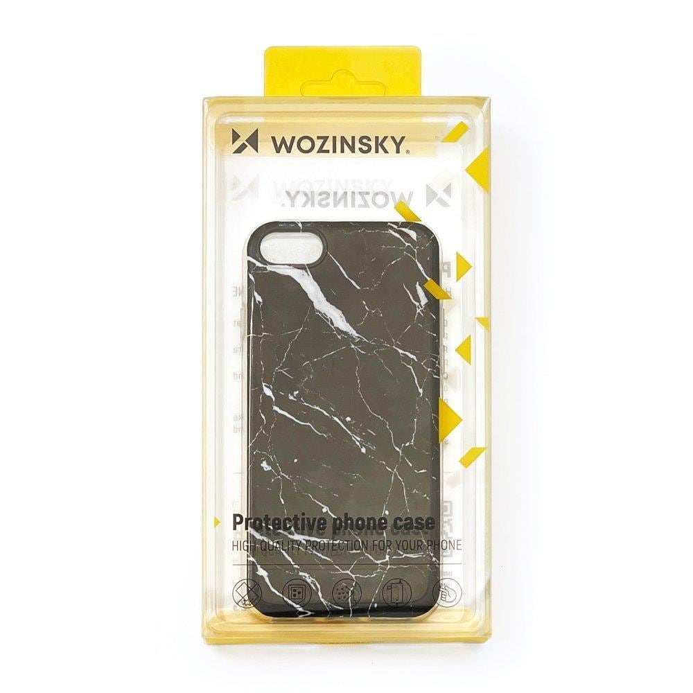 Wozinsky Marmor TPU cover gel marmor til Samsung Galaxy A73 pink