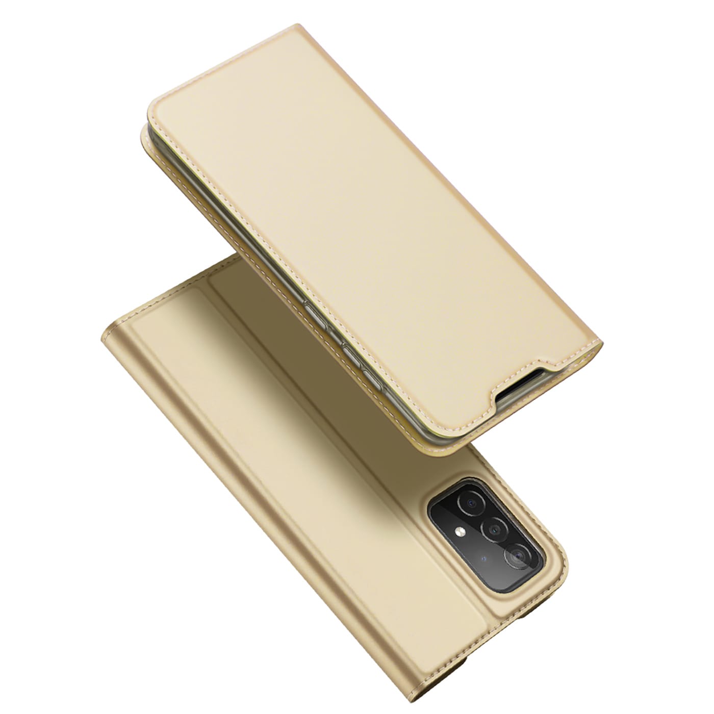 Dux Ducis Skin Pro Holster Cover Flip Cover til Samsung Galaxy A73 guld