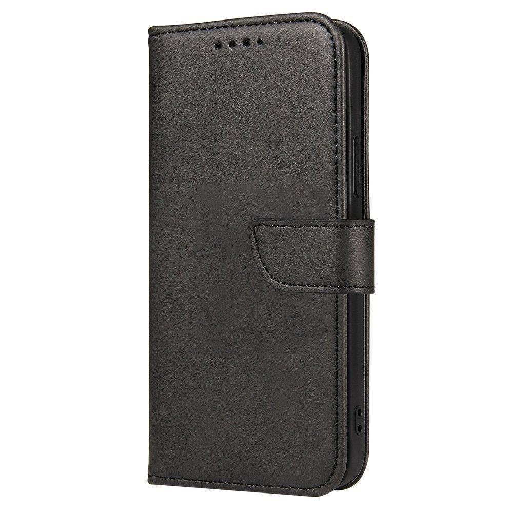 Magnet Etui elegant etui cover med klap og standerfunktion til Motorola Moto G Stylus 2022 sort