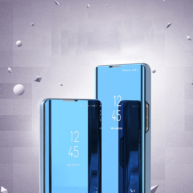 Clear View Case flip cover til Samsung Galaxy A73 sort