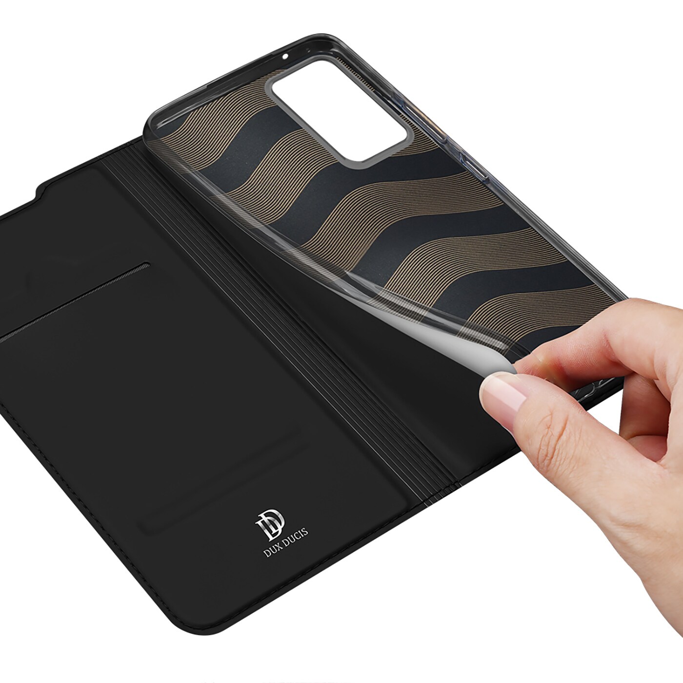 Dux Ducis Skin Pro Holster Cover Flap Vivo V23e sort