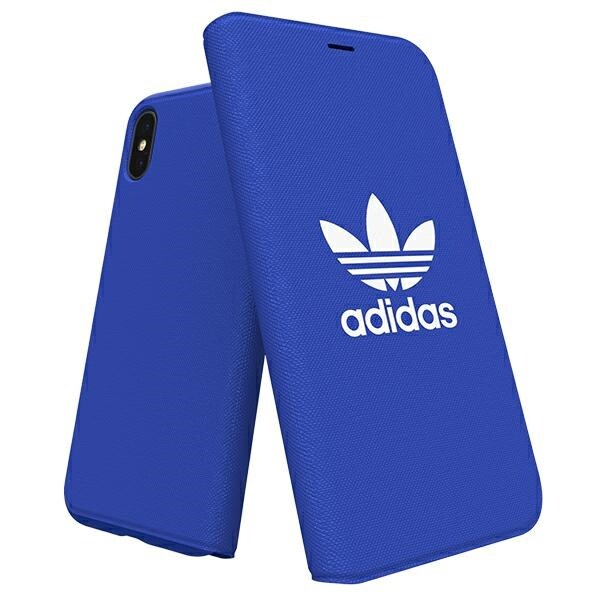 Adidas OR Booklet Case Canvas-etui til iPhone X/Xs - blå