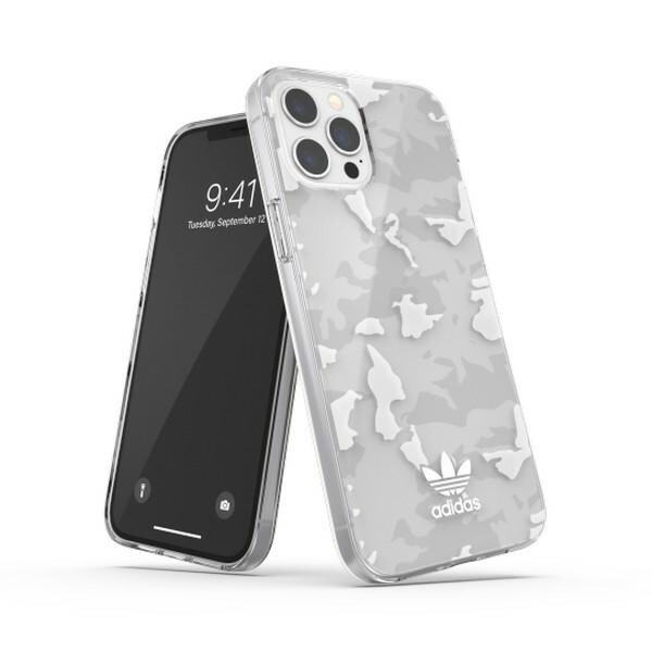 Adidas OR SnapCase Camo Etui til iPhone 12 Pro Max - Gennemsigtig