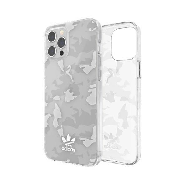 Adidas OR SnapCase Camo Etui til iPhone 12 Pro Max - Gennemsigtig