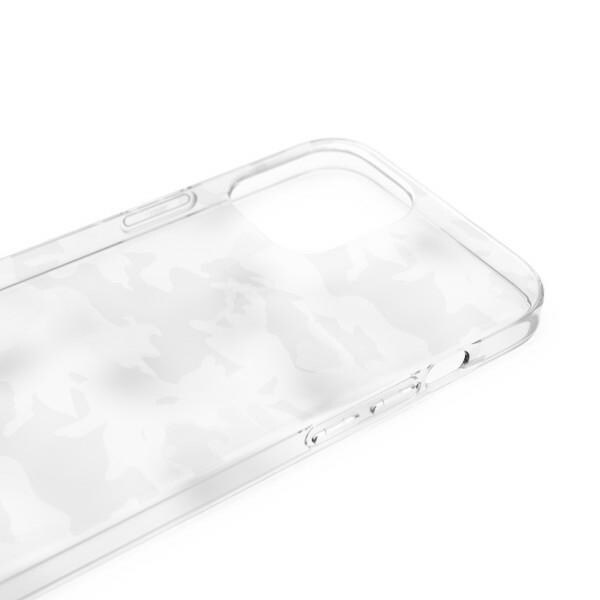 Adidas OR SnapCase Camo Etui til iPhone 12 Pro Max - Gennemsigtig