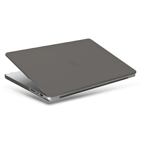 Uniq Claro etui til MacBook Pro 14'' (2021) - transparent-grå