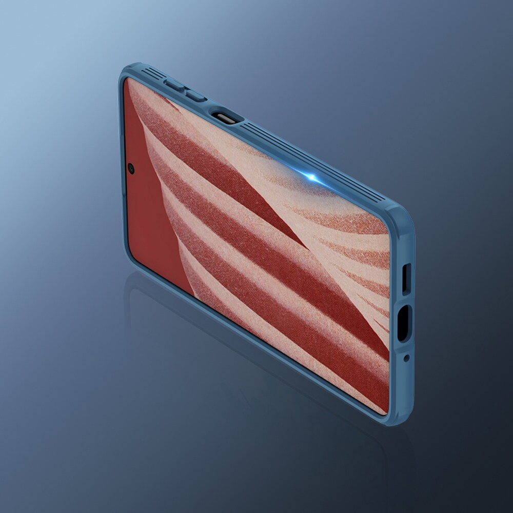Nillkin CamShield Pro Case Panseret etui Cover Kamerabeskyttelse til Samsung Galaxy A73 Sort