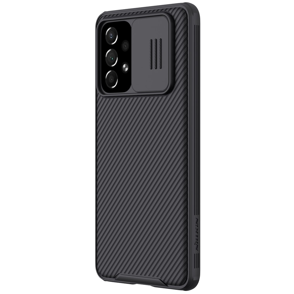 Nillkin CamShield Pro Case Panseret etui Cover Kamerabeskyttelse til Samsung Galaxy A73 Sort