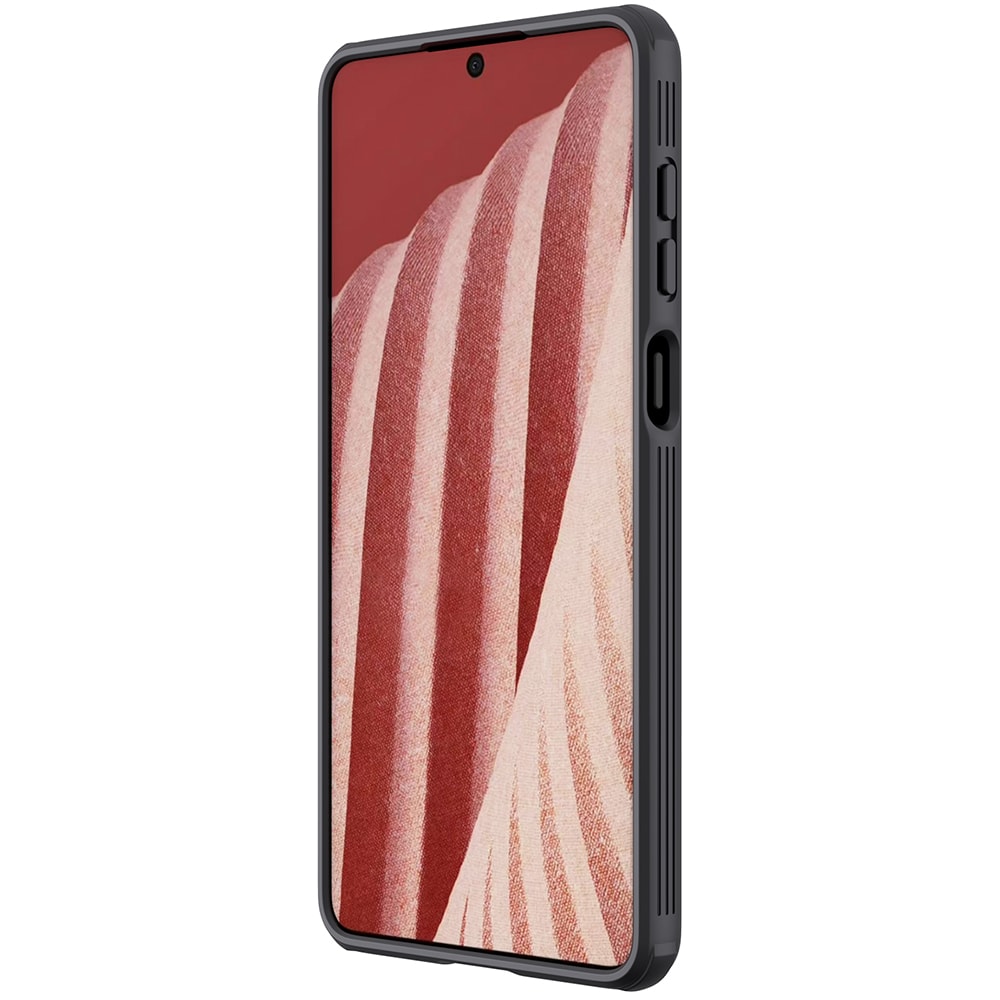 Nillkin CamShield Pro Case Panseret etui Cover Kamerabeskyttelse til Samsung Galaxy A73 Sort