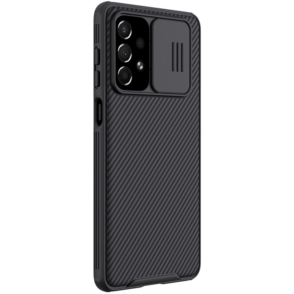 Nillkin CamShield Pro Case Panseret etui Cover Kamerabeskyttelse til Samsung Galaxy A73 Sort