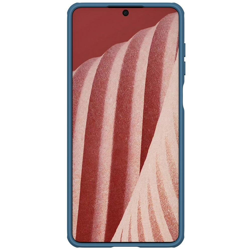 Nillkin CamShield Pro Etui Panseret etui Cover Kamerabeskyttelse til Samsung Galaxy A73 Blå