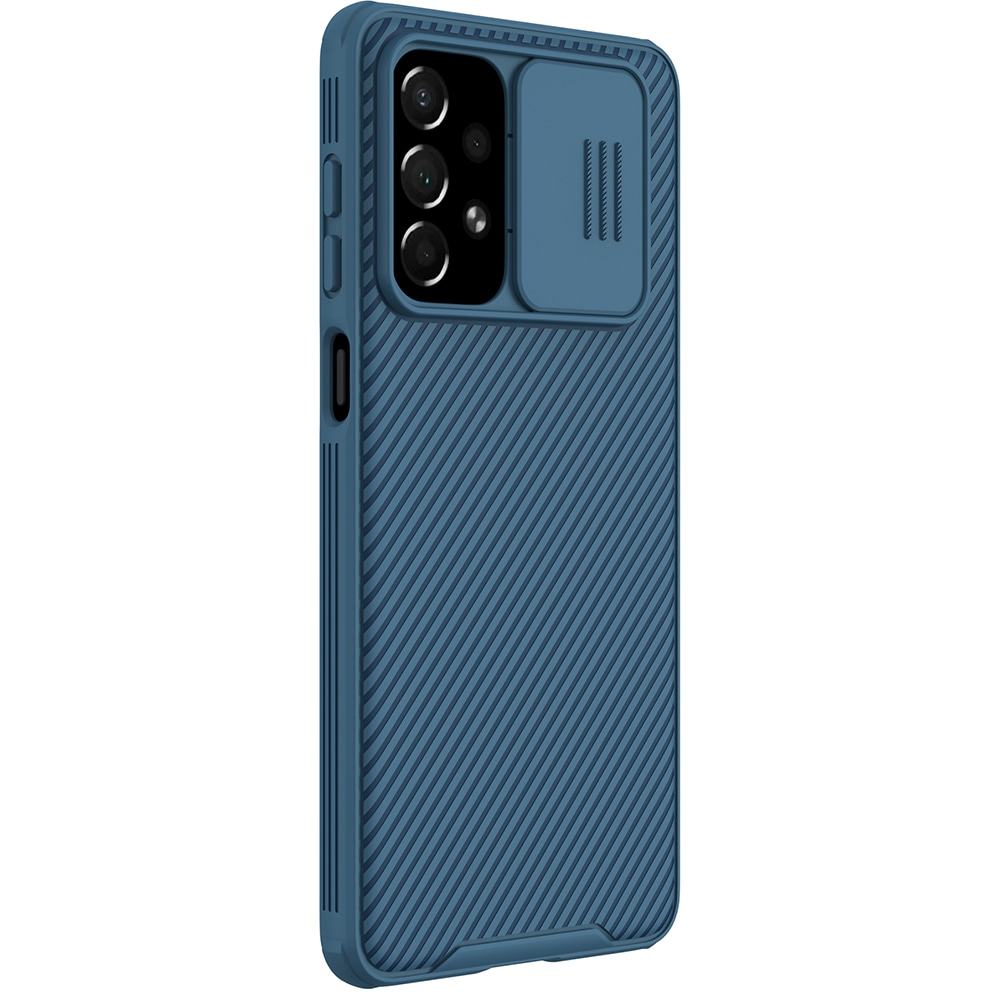Nillkin CamShield Pro Etui Panseret etui Cover Kamerabeskyttelse til Samsung Galaxy A73 Blå