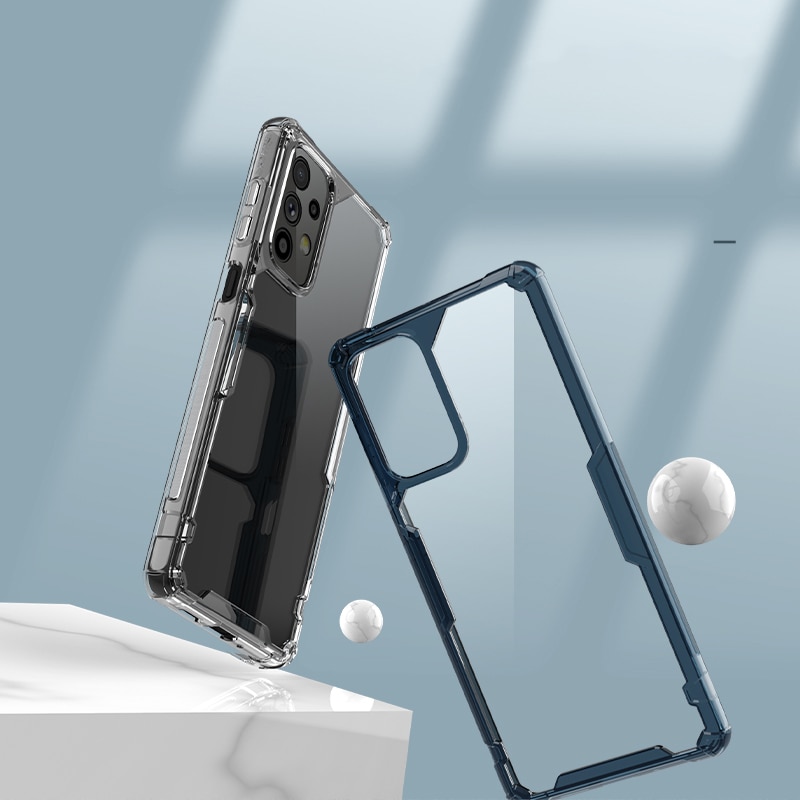 Nillkin Nature Pro-etui til Samsung Galaxy A73 pansret cover gennemsigtigt cover