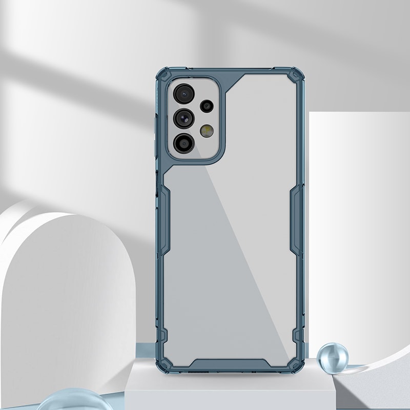 Nillkin Nature Pro-etui til Samsung Galaxy A73 pansret cover gennemsigtigt cover