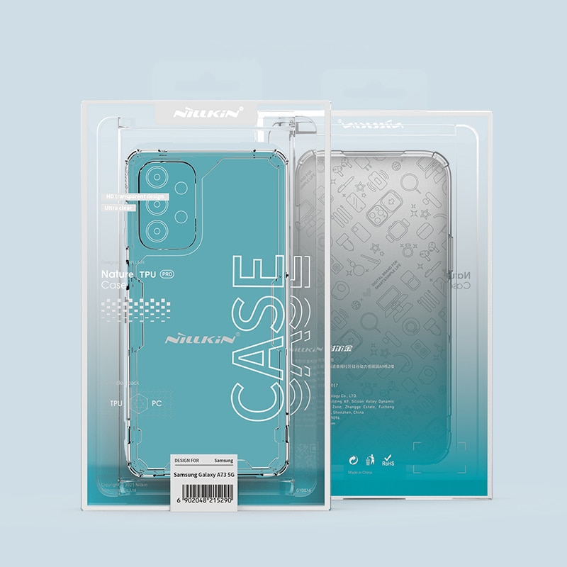 Nillkin Nature Pro-etui til Samsung Galaxy A73 pansret cover gennemsigtigt cover