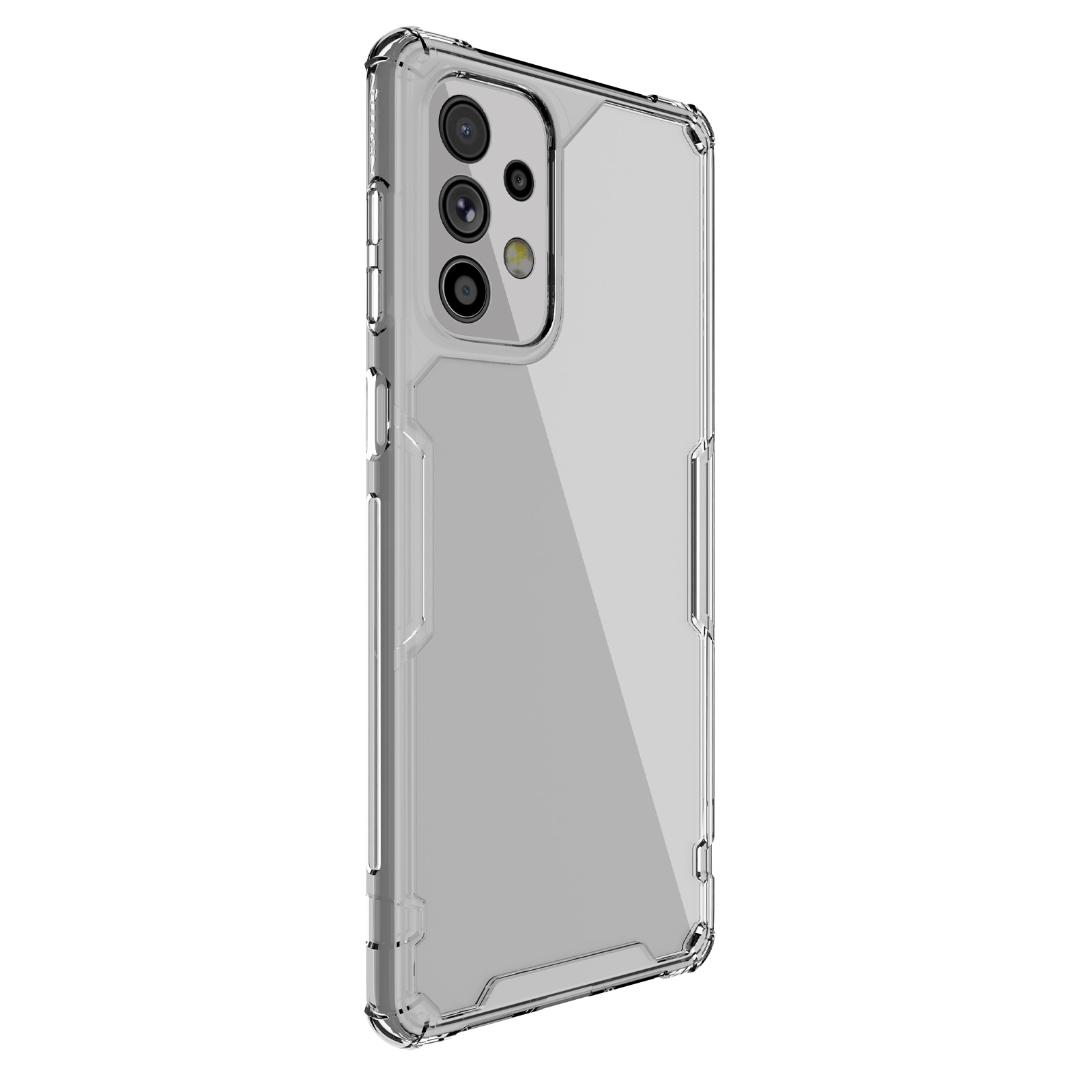 Nillkin Nature Pro-etui til Samsung Galaxy A73 pansret cover gennemsigtigt cover