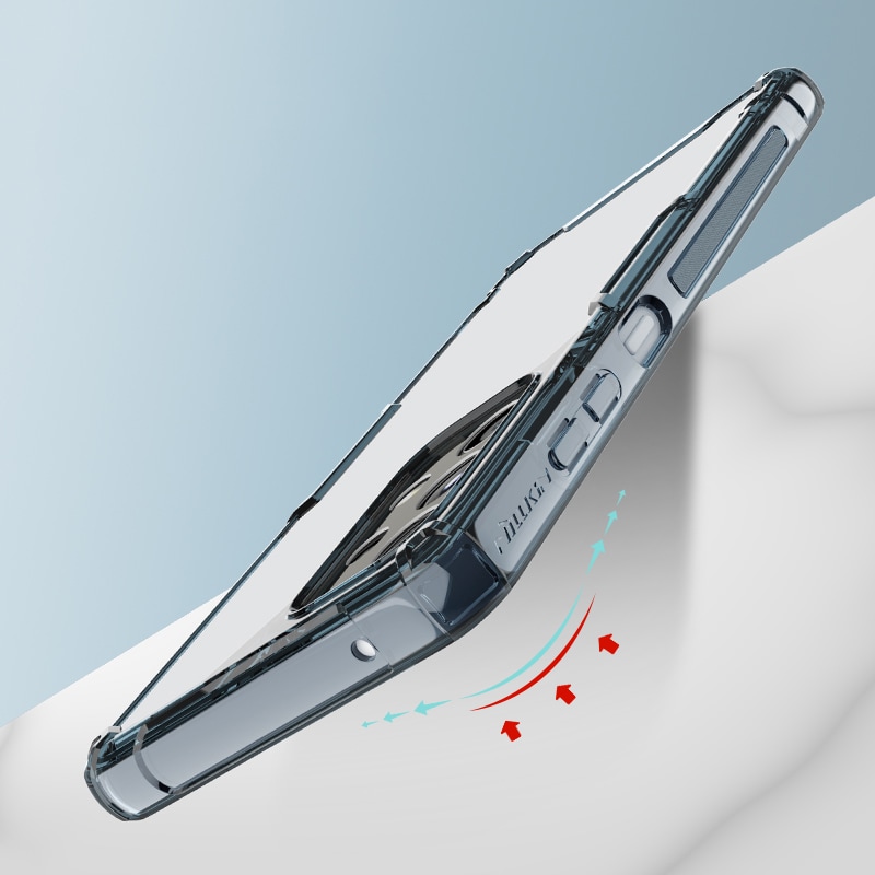 Nillkin Nature Pro-etui til Samsung Galaxy A73 pansret cover gennemsigtigt cover