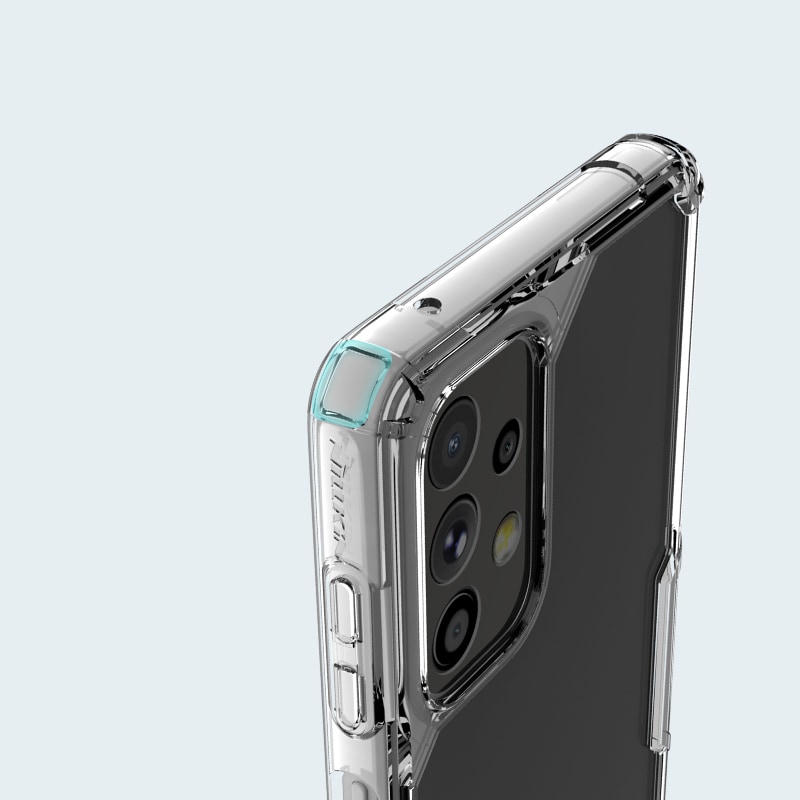 Nillkin Nature Pro-etui til Samsung Galaxy A73 pansret cover gennemsigtigt cover