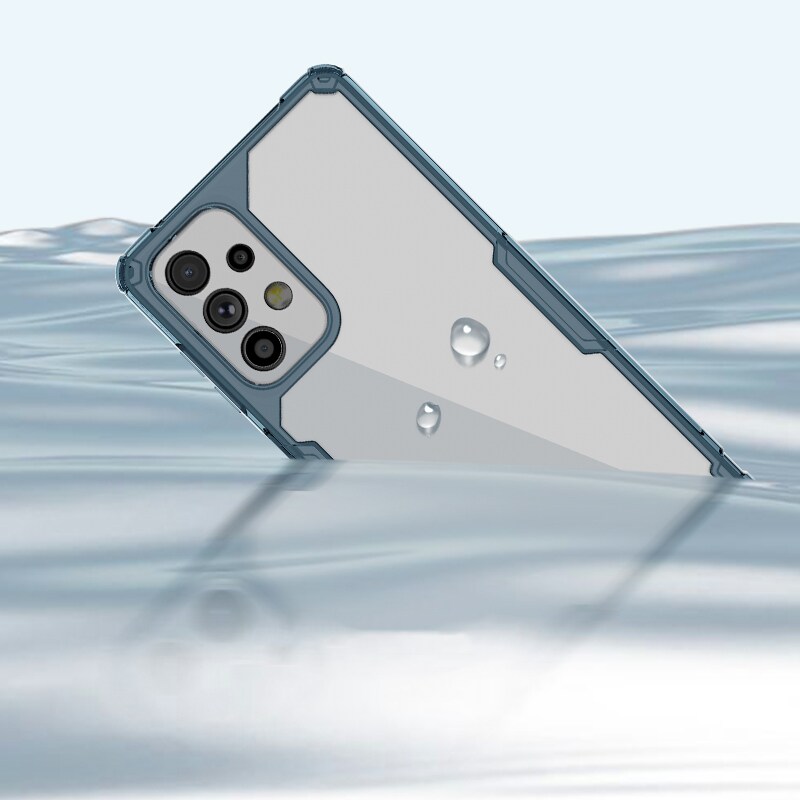 Nillkin Nature Pro-etui til Samsung Galaxy A73 pansret cover gennemsigtigt cover