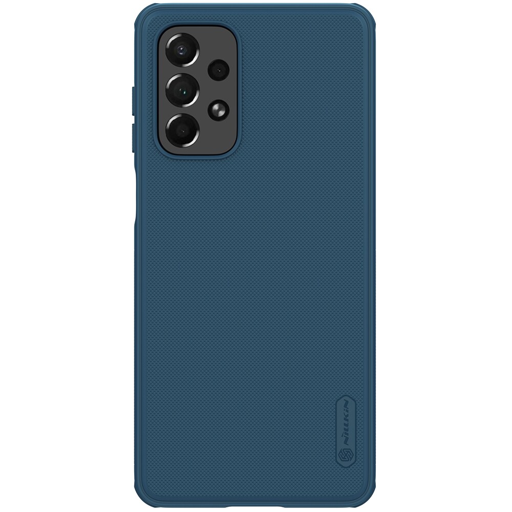 Nillkin Super Frosted Shield Pro holdbart cover til Samsung Galaxy A73 blå