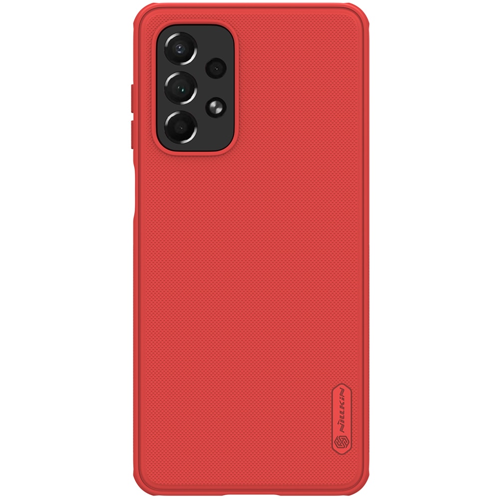Nillkin Super Frosted Shield Pro holdbart cover til Samsung Galaxy A73 rød