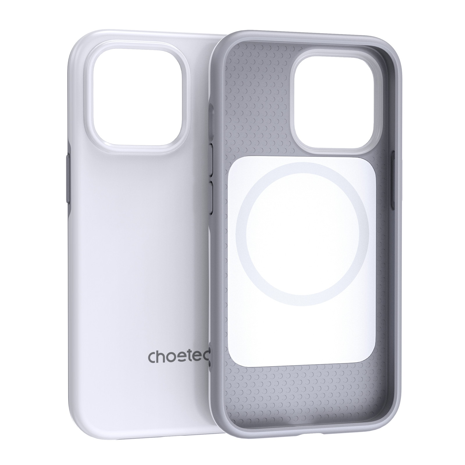 Choetech MFM Anti-drop etui lavet til MagSafe til iPhone 13 Pro hvid (PC0113-MFM-WH)