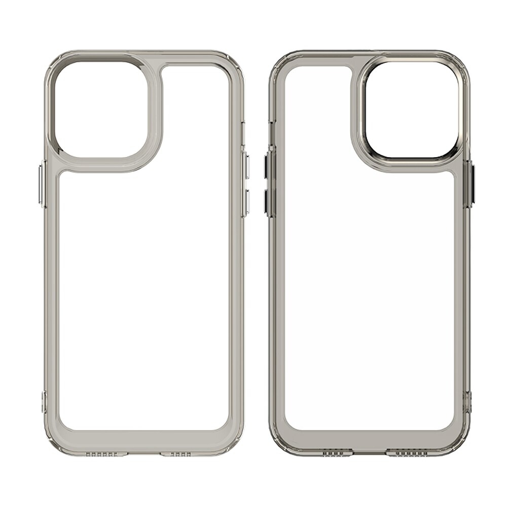 Outer Space Case til iPhone 12 Pro Max hårdt cover med gelramme blå