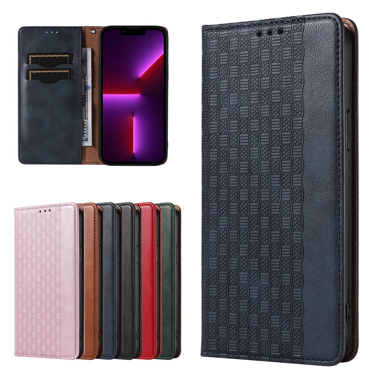 Magnet Rem-etui til iPhone 12 Pro Max Pung Pung + Mini Lanyard Vedhæng Blå