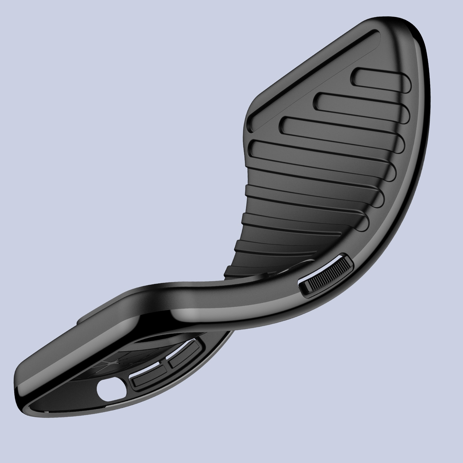 Thunder Case fleksibelt panseret cover til Motorola Moto G Play 2022 sort
