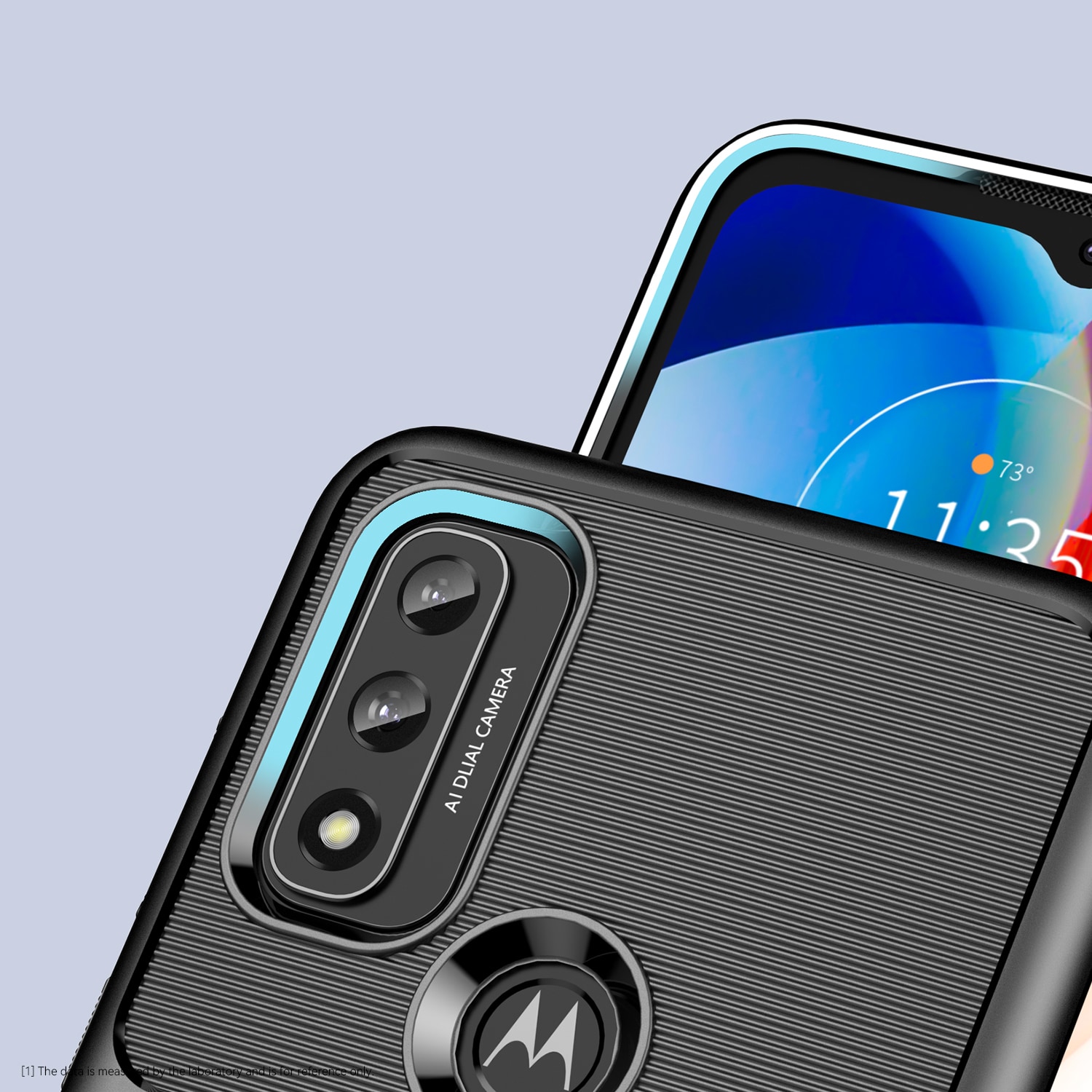 Thunder Case fleksibelt panseret cover til Motorola Moto G Play 2022 sort