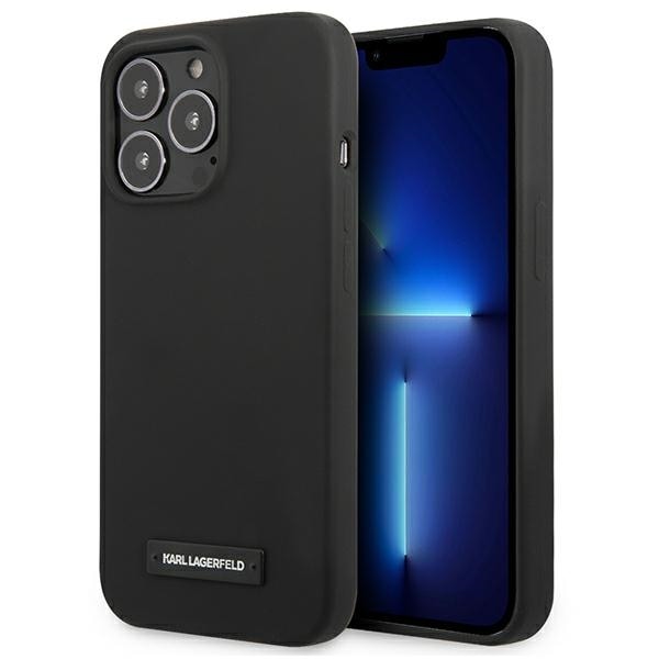 Karl Lagerfeld silikone-etui til iPhone 13 Pro Max - Sort