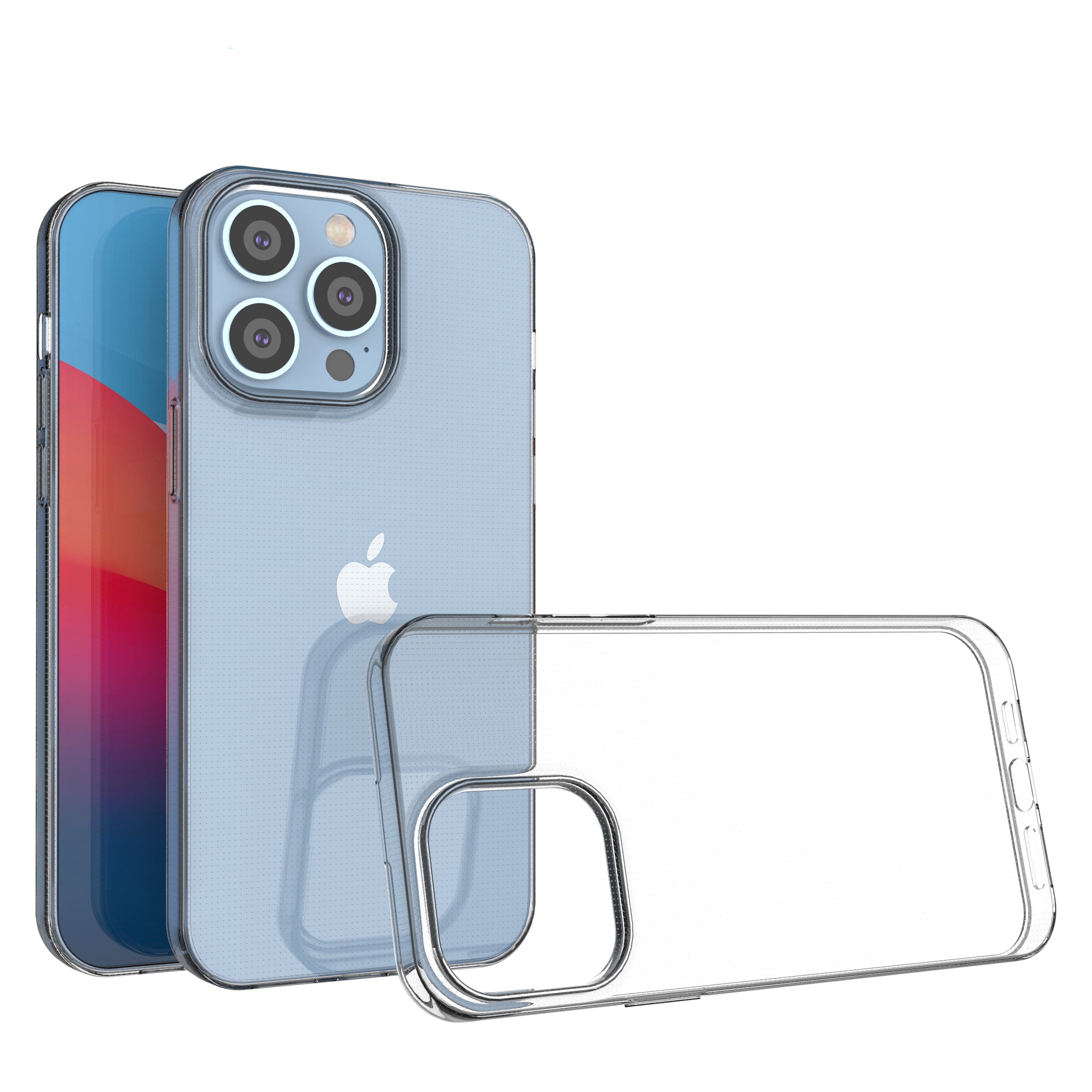 Ultraklar 0,5 mm iPhone 14 Pro Max cover gel transparent