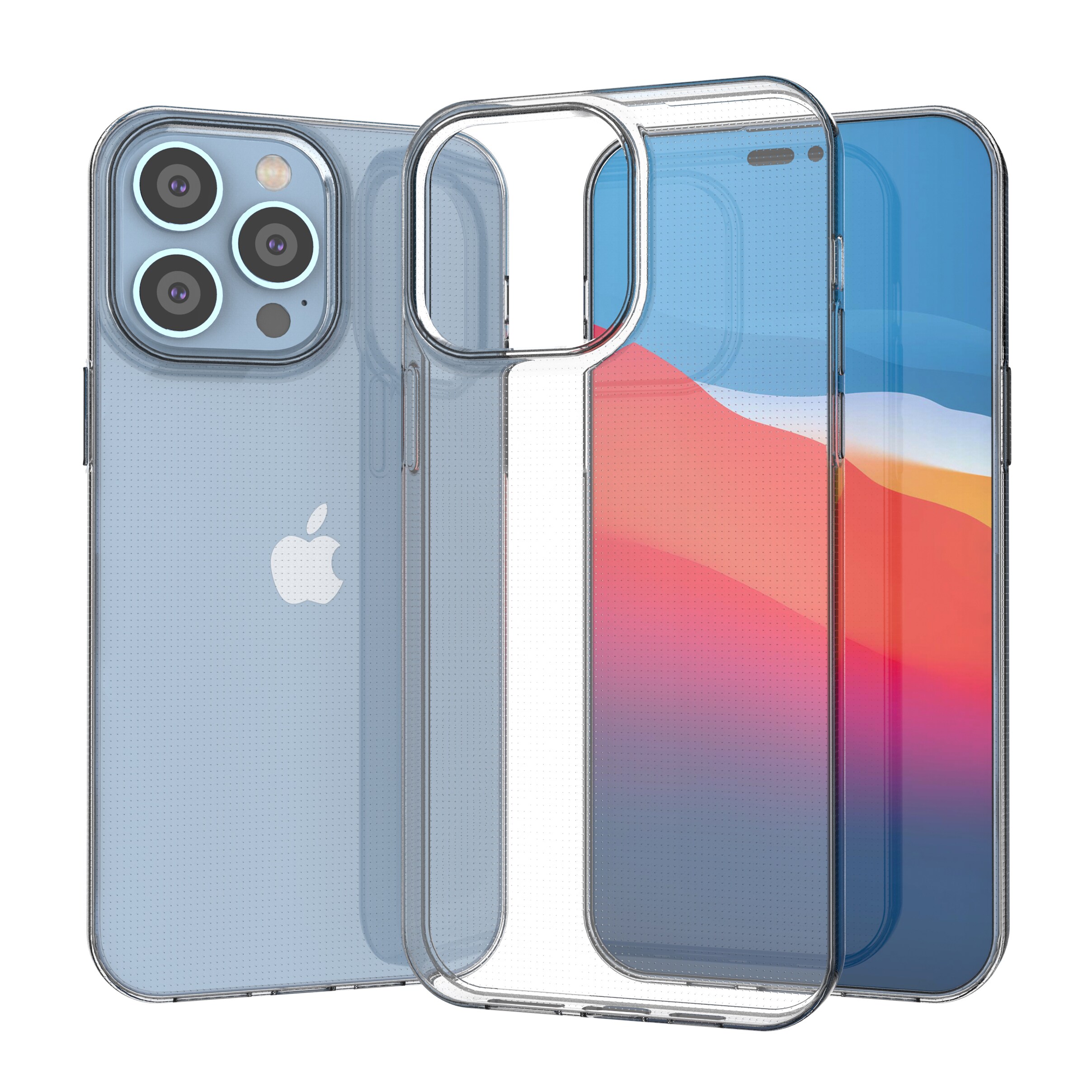 Ultraklar 0,5 mm iPhone 14 Pro Max cover gel transparent
