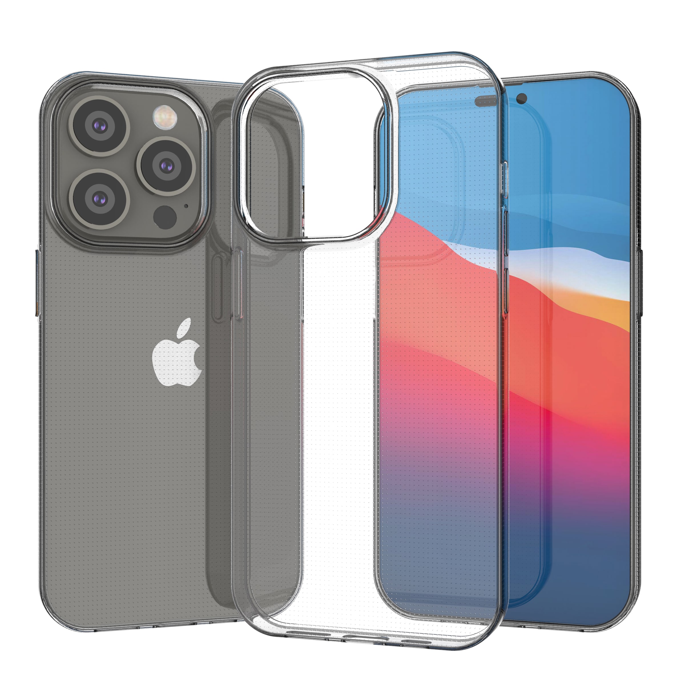 Ultraklar 0,5 mm iPhone 14 Pro cover gel transparent