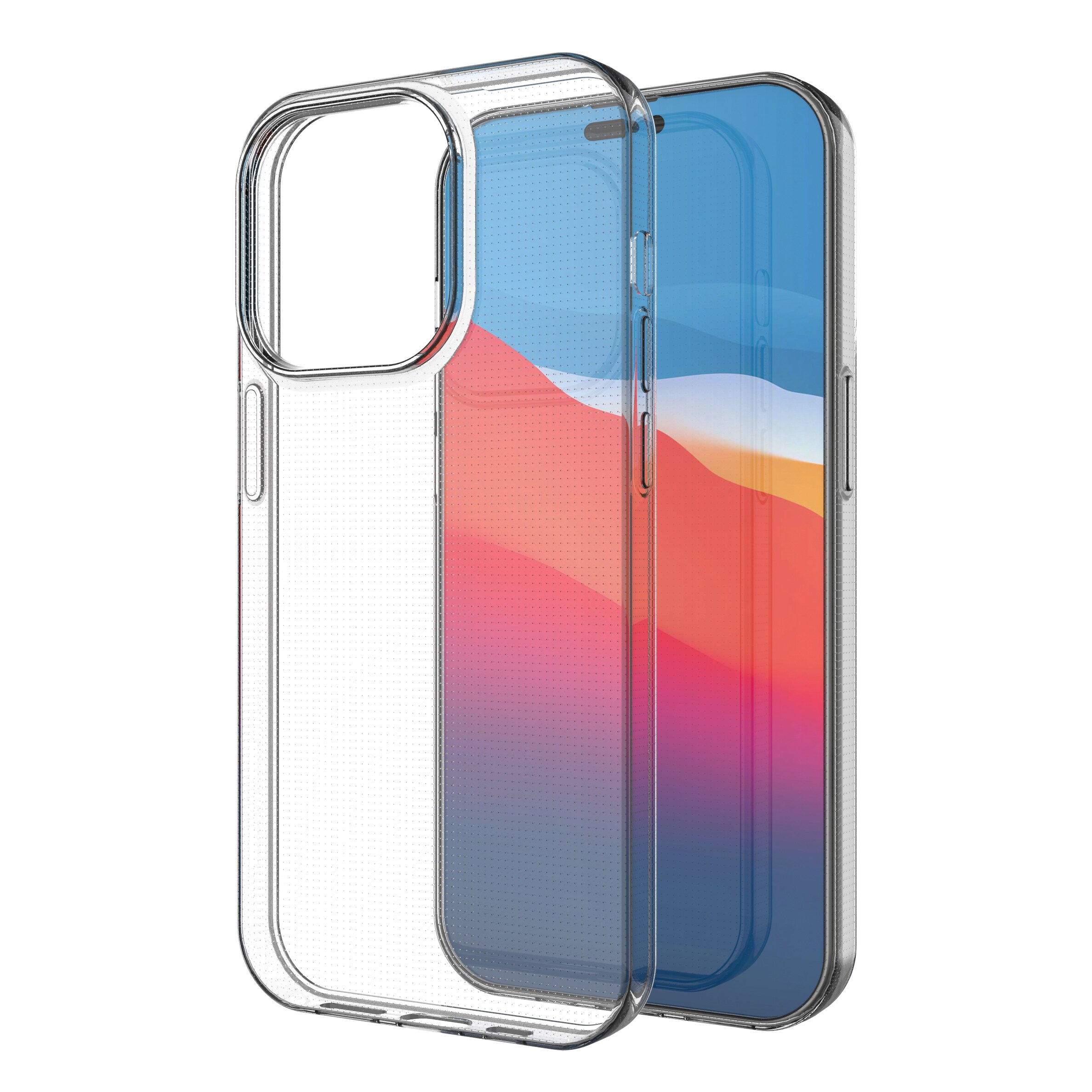 Ultraklar 0,5 mm iPhone 14 Pro cover gel transparent