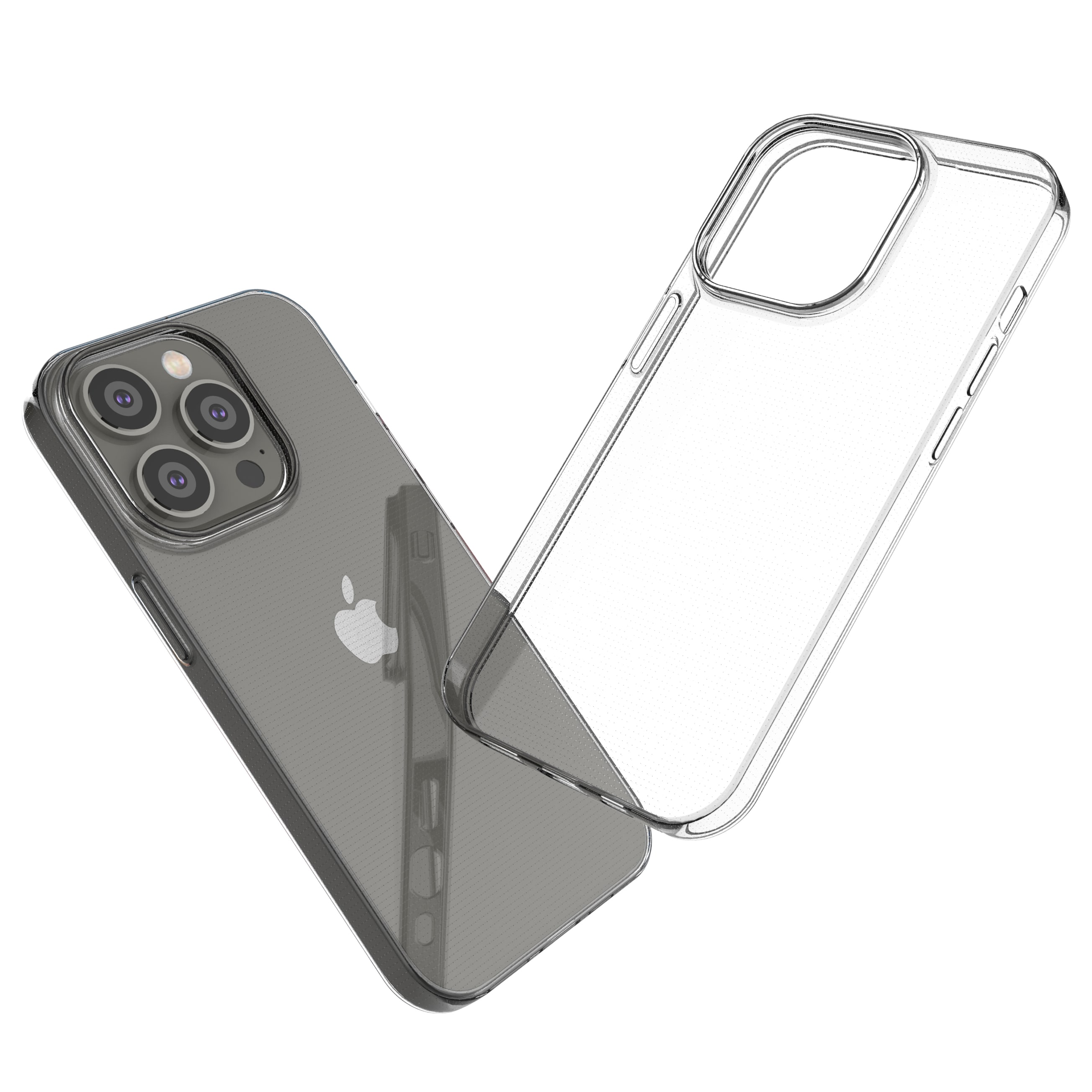 Ultraklar 0,5 mm iPhone 14 Pro cover gel transparent