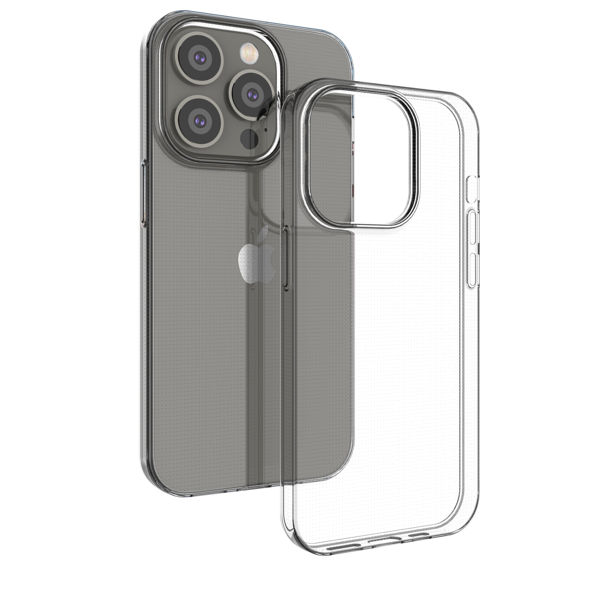 Ultraklar 0,5 mm iPhone 14 Pro cover gel transparent
