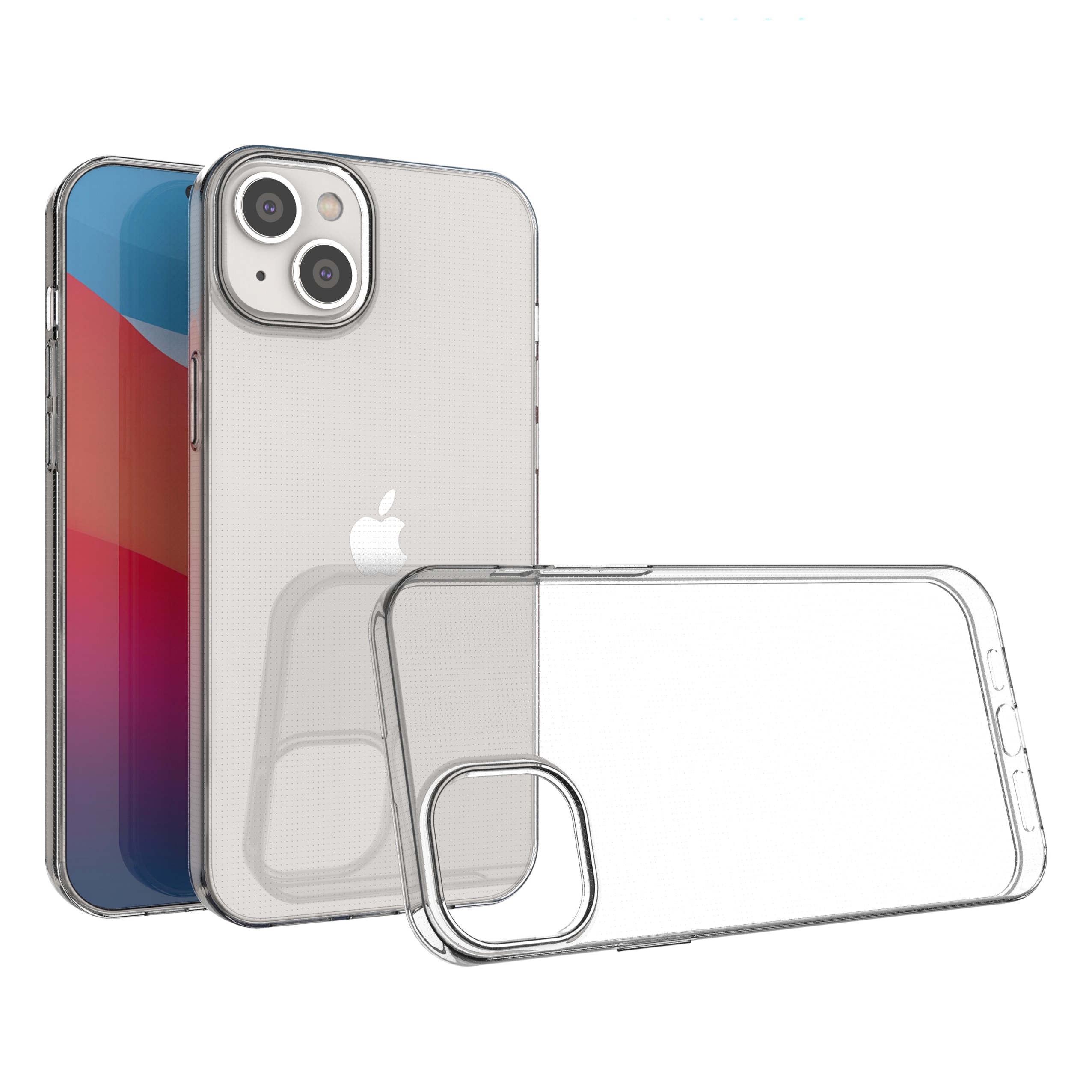 Gelomslag til Ultra Clear 0,5 mm iPhone 14 Max transparent