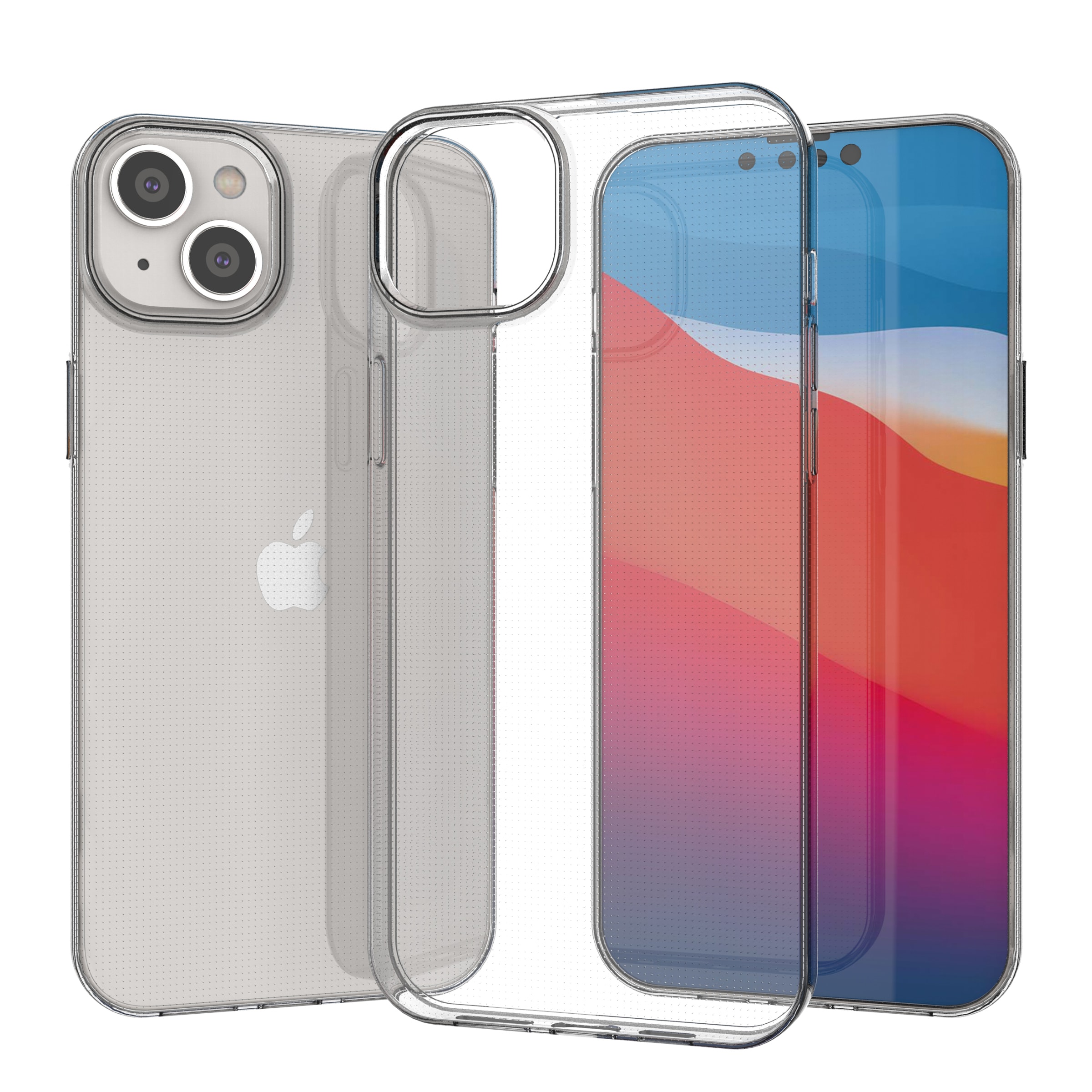 Gelomslag til Ultra Clear 0,5 mm iPhone 14 Max transparent
