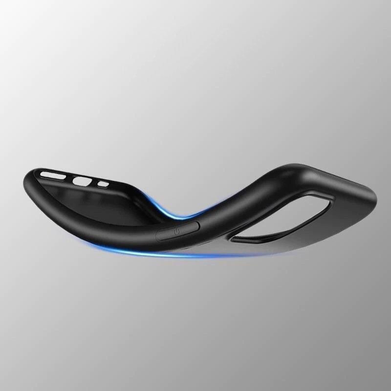 Blødt etui Fleksibelt gel-cover til Realme C35 sort