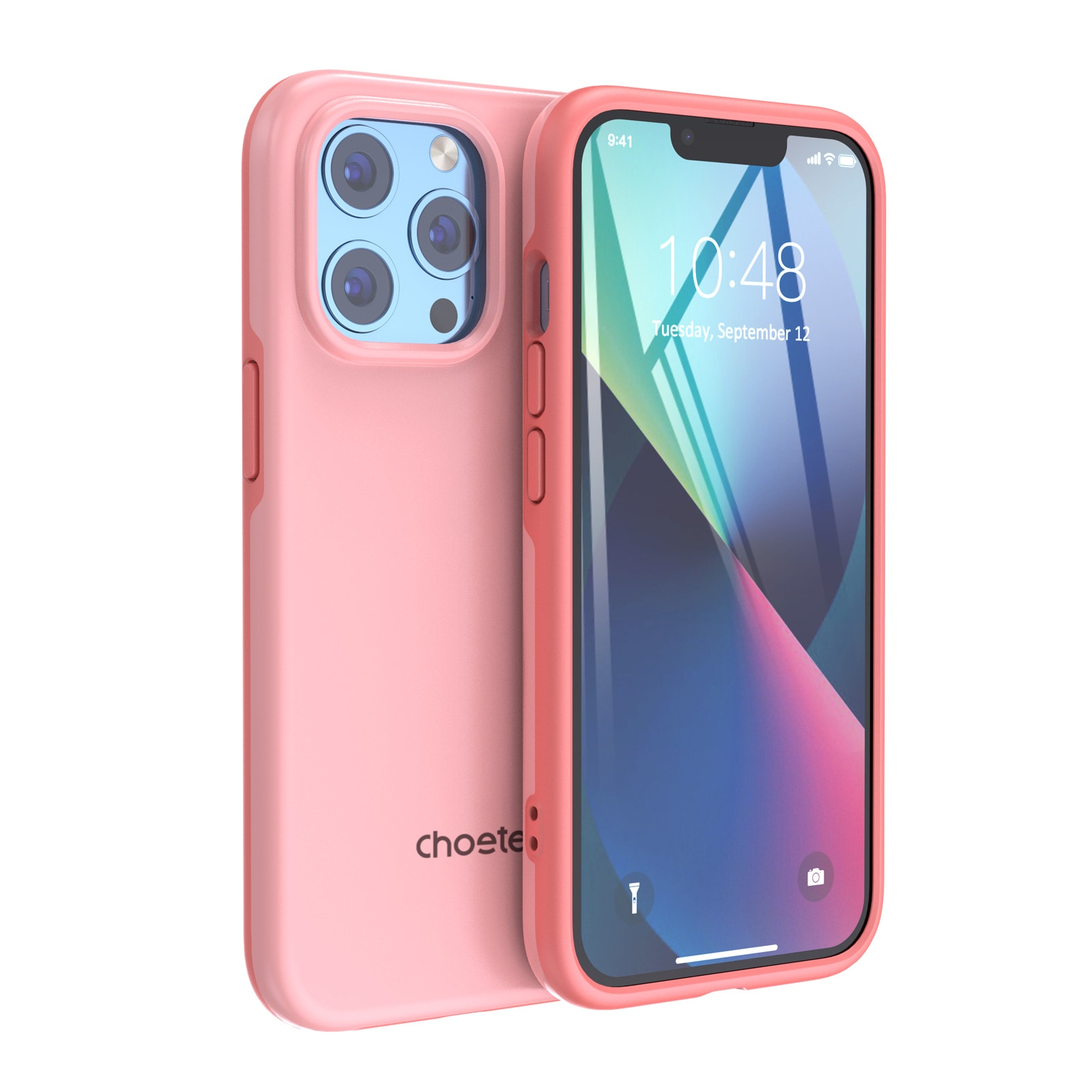 Choetech MFM Anti-drop etui lavet til MagSafe til iPhone 13 Pro pink (PC0113-MFM-PK)